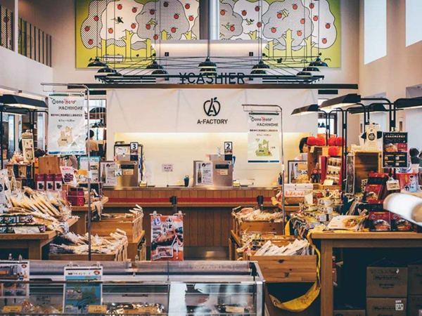 招牌土特產(chǎn)門(mén)店裝修設計效果圖