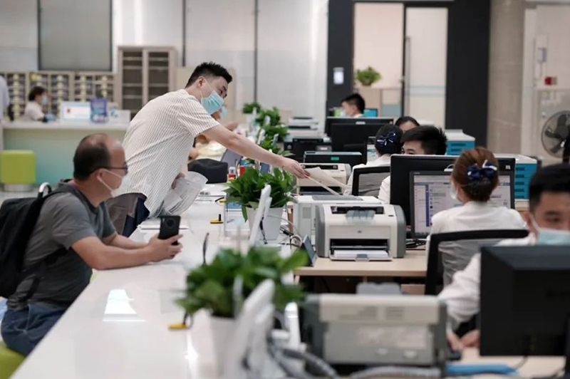 社區街道辦事處便民服務(wù)中心裝修設計